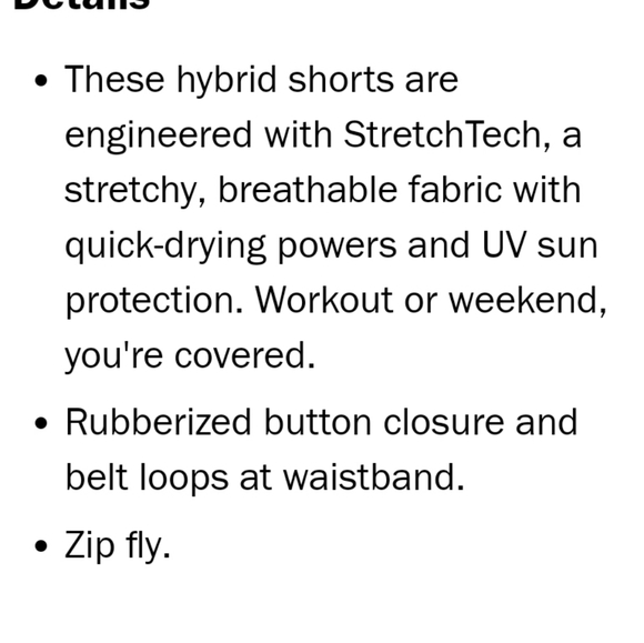 Old Navy Go Dry Shade Shorts 28 Gray - Picture 10 of 14